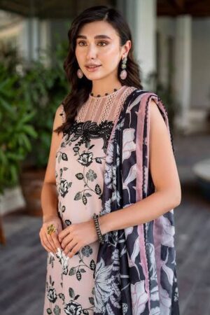 Premium 3PC Embroidered Lawn