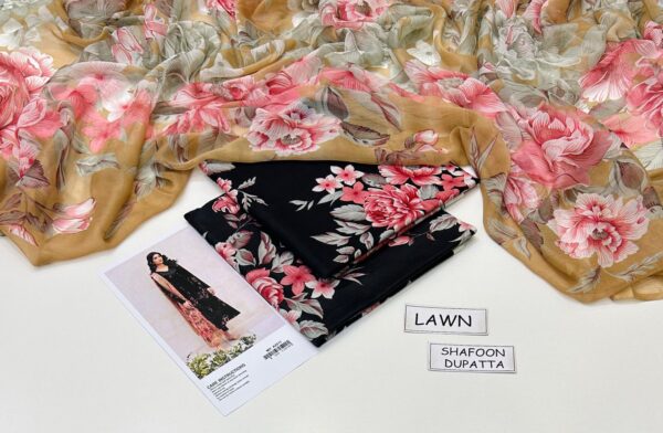 Maria B Inspired 3PC Digital Printed Lawn