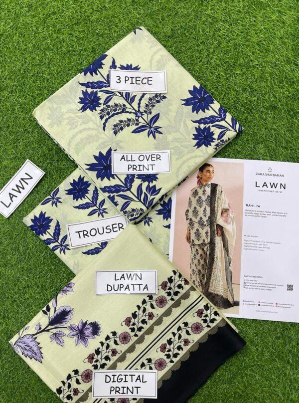 Moosa Fabrics 3PC Digital Printed Lawn Suit – Elegant Summer Style