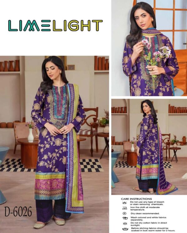 Embroidered Lawn 3PC