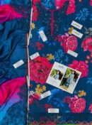3-Piece Embroidered Lawn Suit – Digital Printed Lawn Dupatta with Embellished Patch